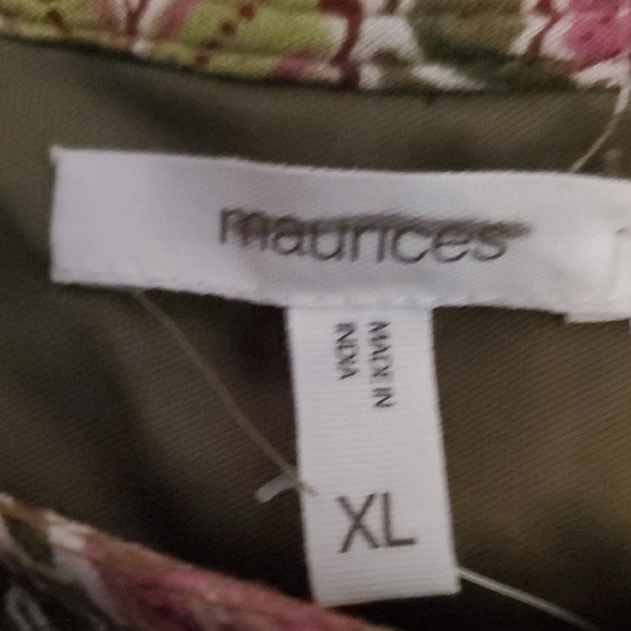 Maurices Floral Lined Midi Dress with Ruffle Straps - Picture 2 of 14